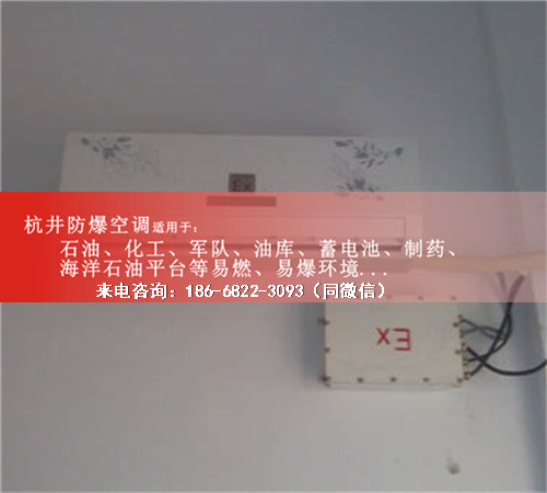 海洋平臺(tái)防爆空調(diào)機(jī)案例圖